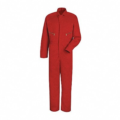 Mns Ls Cotton Coverall-Red MPN:CC18RD RG 36