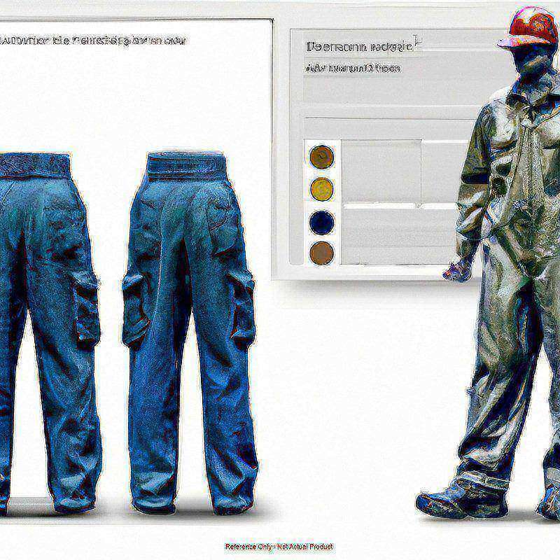 Mens Twill 65/35 Work Pant - Ch MPN:PT62CH 36 34