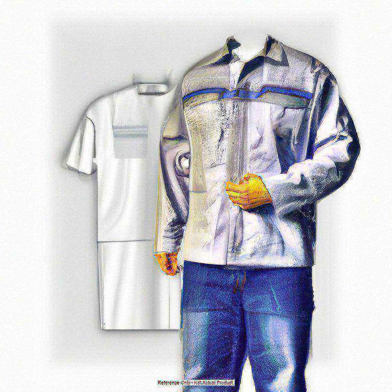 Mns Ls White Dp Cotton Workshirt M MPN:SC30WH LN M