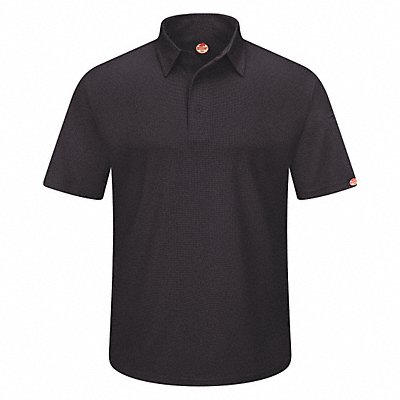 Short Sleeve Polo Sz 3XL Black Polyester MPN:SK90BK SS 3XL