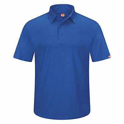 Short Sleeve Polo S Royal Blue Polyester MPN:SK90RB SS S