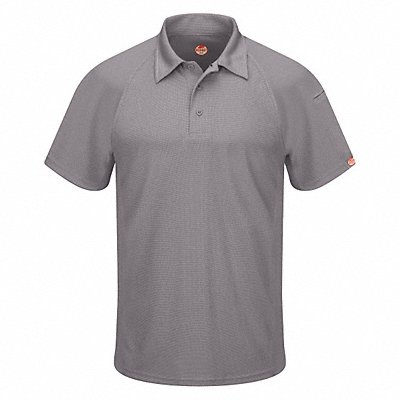 Short Sleeve Polo Mens 5XL 5 oz. MPN:SK92GY SS 5XL