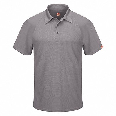 Short Sleeve Polo Mens S 31 in.L MPN:SK92GY SS S