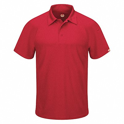 Short Sleeve Polo 4XL 2Pockets Polyester MPN:SK92RD SS 4XL