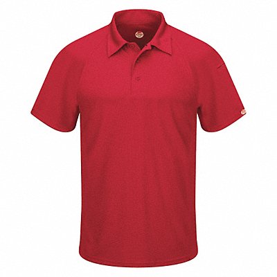 Short Sleeve Polo L 2 Pockets Polyester MPN:SK92RD SS L