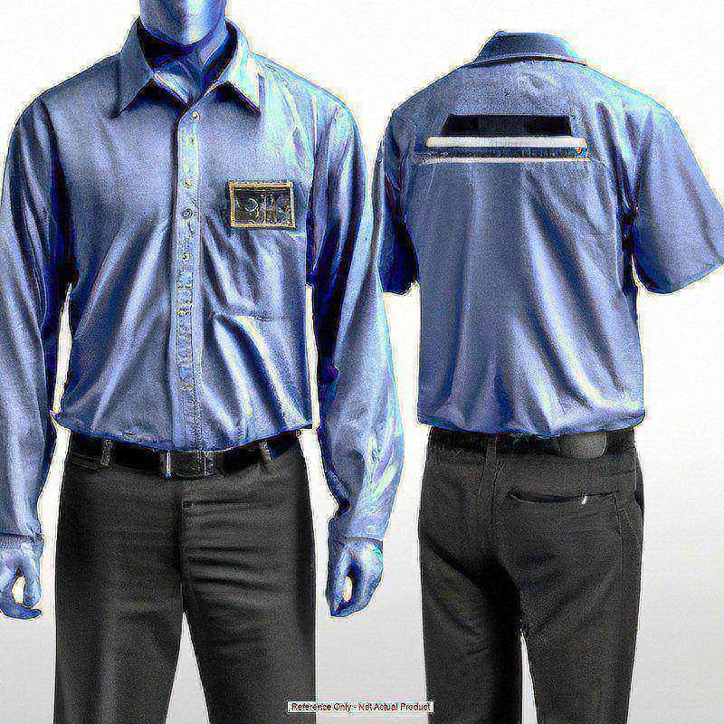 Mens Ls Petrol Blue Work Shirt M MPN:SP14MB LN M