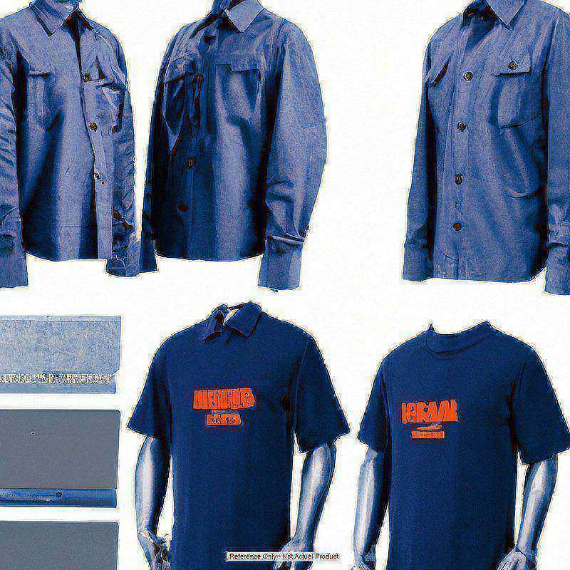 Mens Ls Petrol Blue Work Shirt M MPN:SP14MB RG M