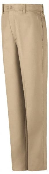 Work Pants: General Purpose, Universal, Cotton, Khaki, 44