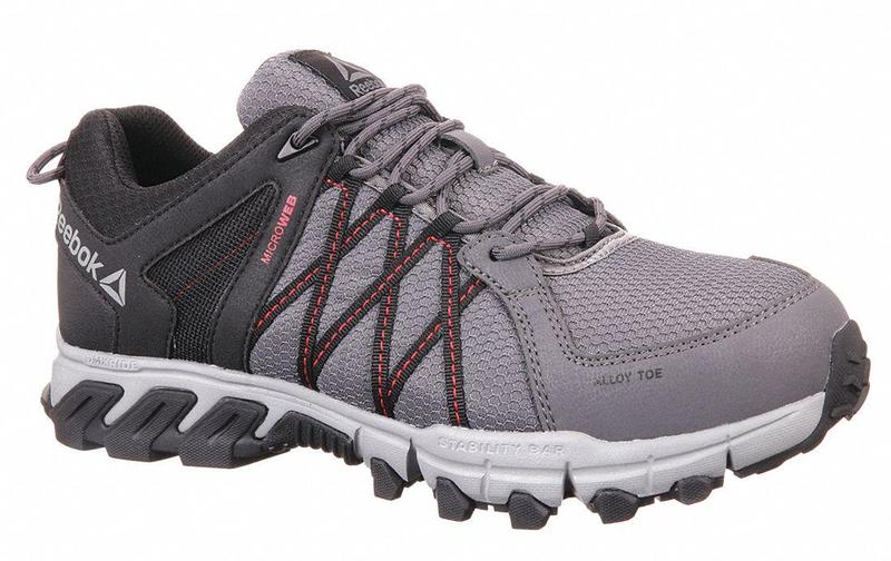 Athletic Shoe 8 D Gray Alloy PR MPN:RB3402