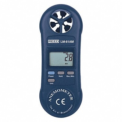 Compact Vane Anemometer 4-Digit LCD MPN:LM-81AM