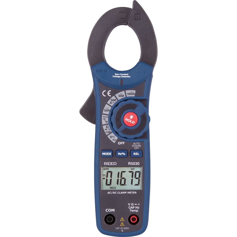 Auto Ranging Clamp Meter: CAT III, 1.2