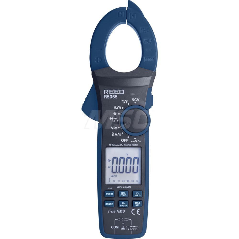 Auto Ranging Clamp Meter: CAT III & CAT IV, 1.7