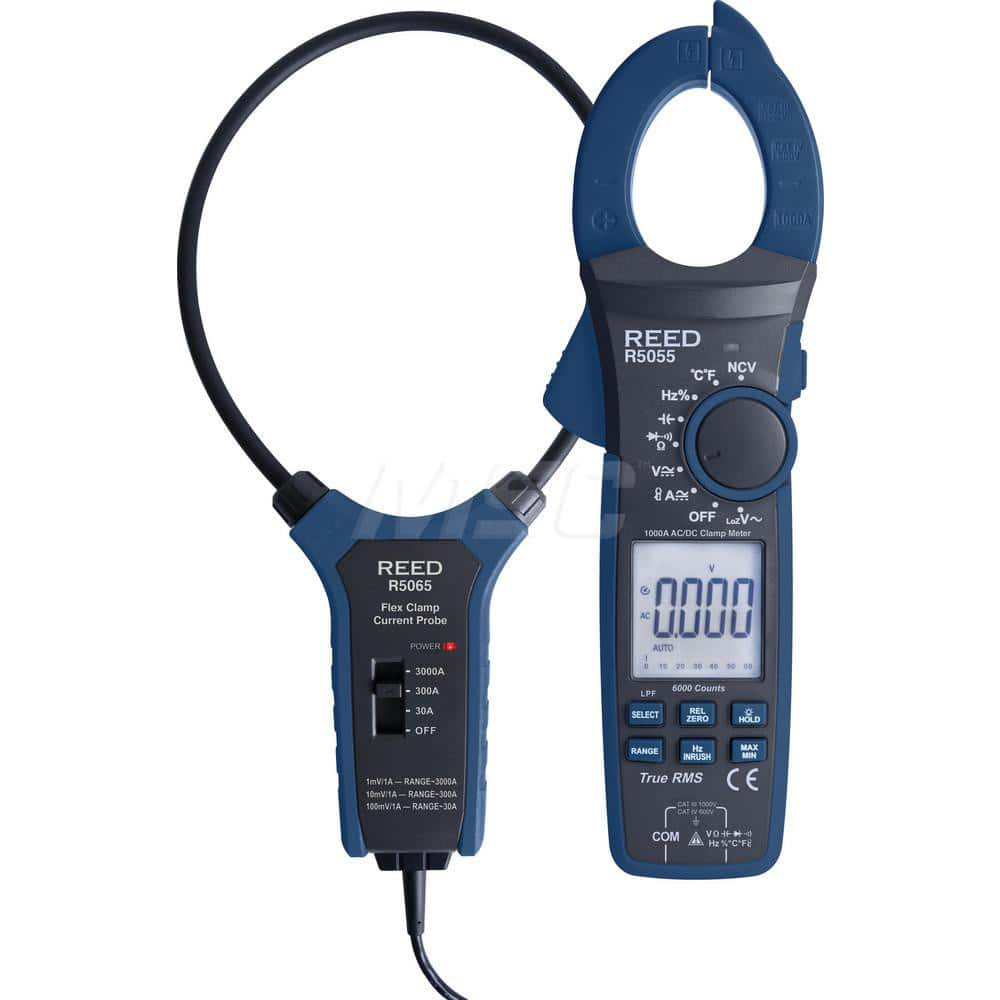 Auto Ranging Clamp Meter: CAT III & CAT IV, 1.7