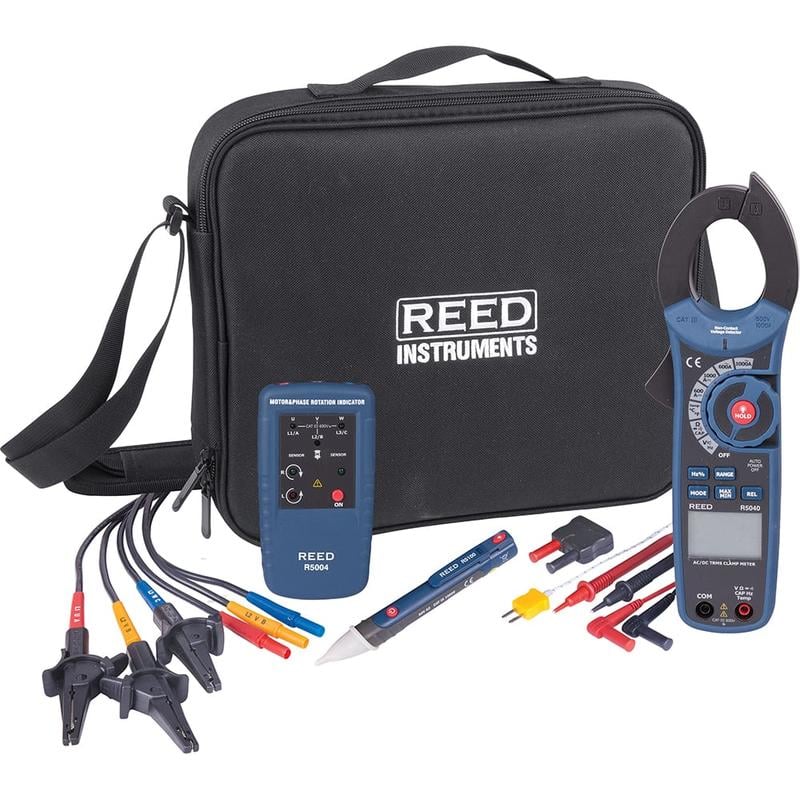 Clamp Meter Test Kit: 7 Pc, 1,000 Volt MPN:R5004-KIT