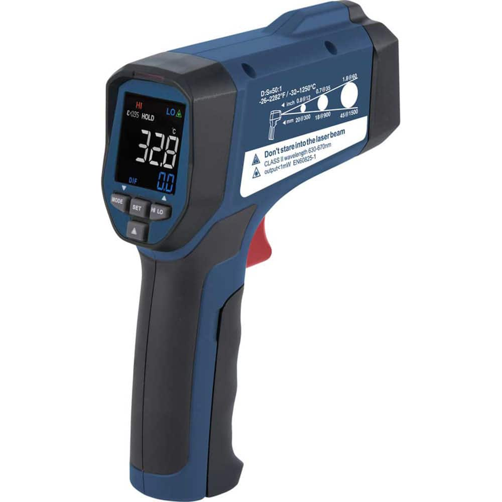 Infrared Thermometers, Display Type: EBTN , Accuracy: 13.60F , Compatible Surface Type: Concrete, Dark, Dull, Light , Battery Chemistry: Alkaline  MPN:R2330