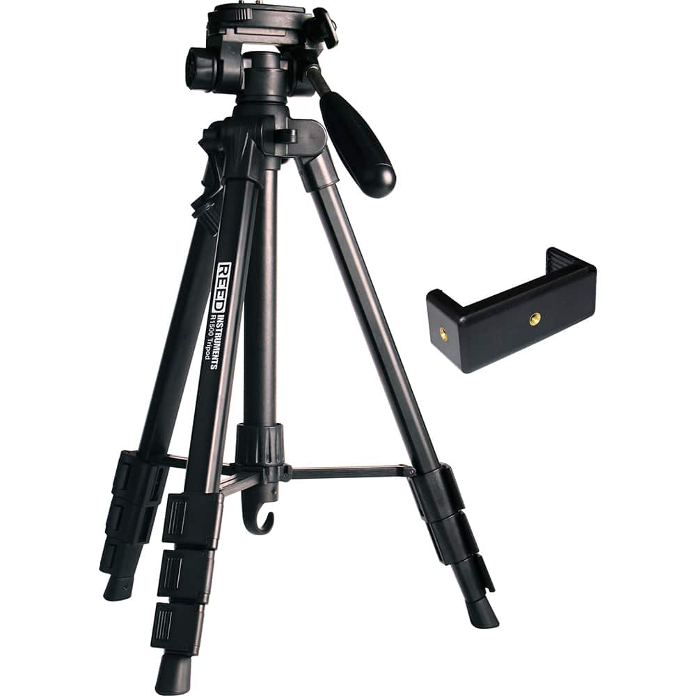 Level Accessories, Type: Tripod , For Use With: Any Datalogging Instrument , Material: Aluminum , Color: Black , Overall Height: 56in  MPN:R1500