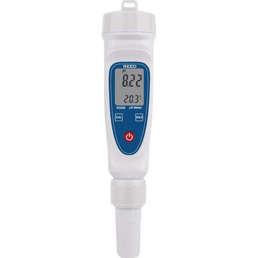 Conductivity, pH & TDS Meters & Testers, Type: pH Meter, Minimum pH Range: 0.00, Probe Type: Single Junction, Maximum pH Range: 14.00, Minimum Ph Range: 0.00 MPN:R3500