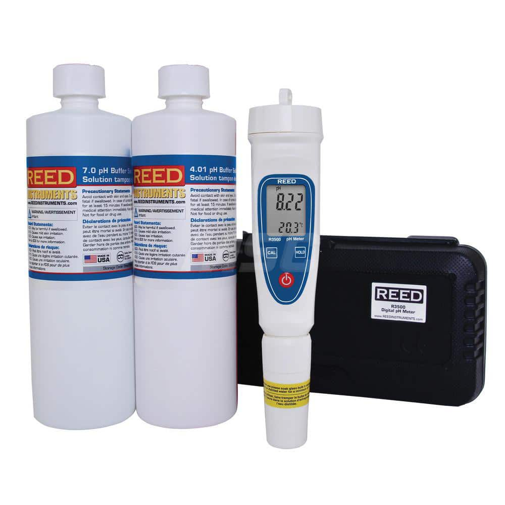 Conductivity, pH & TDS Meters & Testers, Minimum pH Range: 0.00 , Maximum pH Range: 14.00 , Resolution: 0.01 pH , Minimum Temperature (F): 32.000  MPN:R3500-KIT