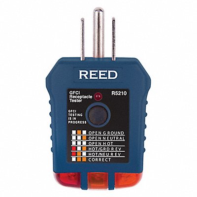 Receptacle Tester 110 to 125V AC No Disp MPN:R5210