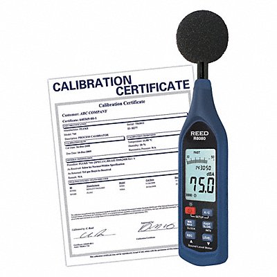 Sound Level Meter Datalogger w/NIST MPN:R8080-NIST