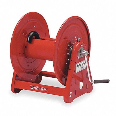 Hand Crank Hose Reel 300 ft 3/8 ID Red MPN:CA38112 M