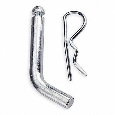 Hitch Pull Pin 2 1/4 in Bright Zinc MPN:7010600