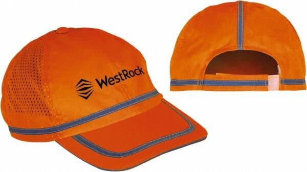 Baseball Hat: Mesh & Polyester, Hook & Loop Closure, Orange, Solid MPN:803STOROSWRBK01
