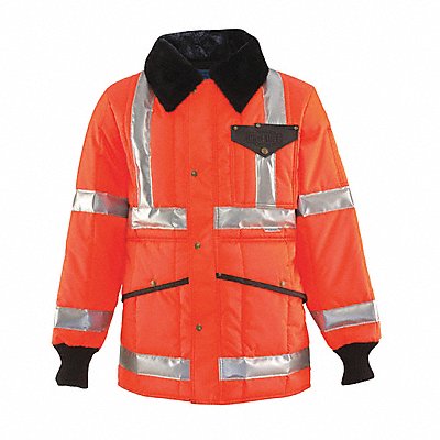 Jacket Hivis Jackoat Orange Large Tall MPN:0342THVOLARL2