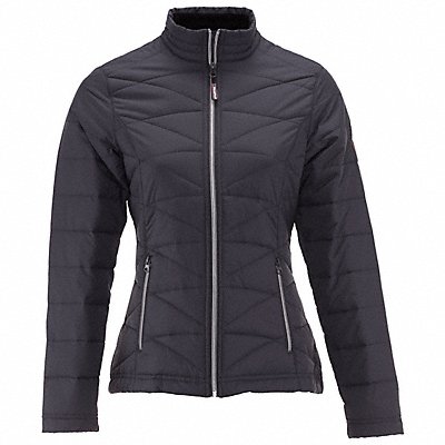 Women s Quilted Jacket Size L MPN:0423RBLKLAR