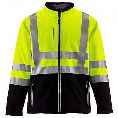 HiVis Insulated Softshell Jacket Size S MPN:0496RBLMSMLL2