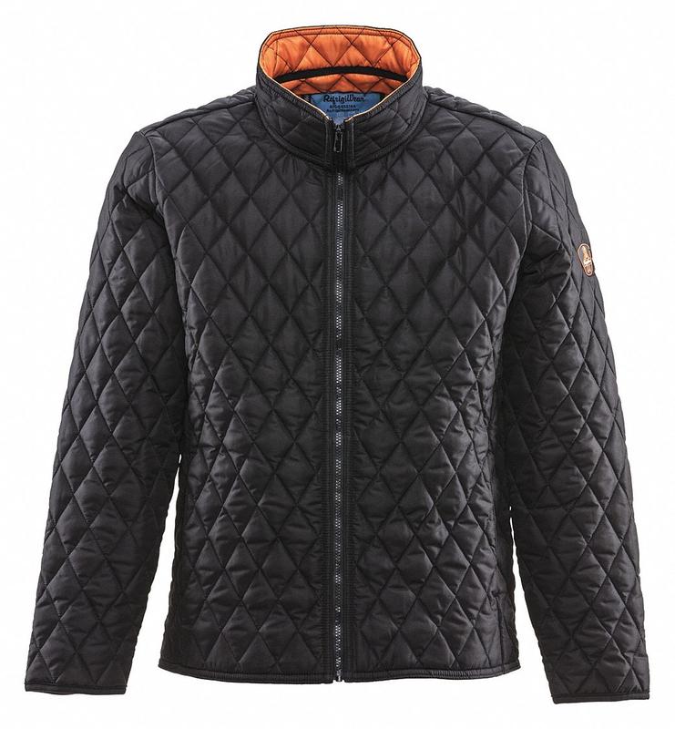 Insulated Jacket Unisex L Black 25 L MPN:8705RBLKLAR