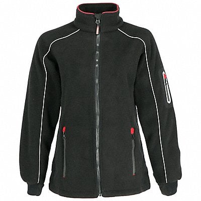 Women s Hybrid Fleece Size M MPN:9720RBLKMED