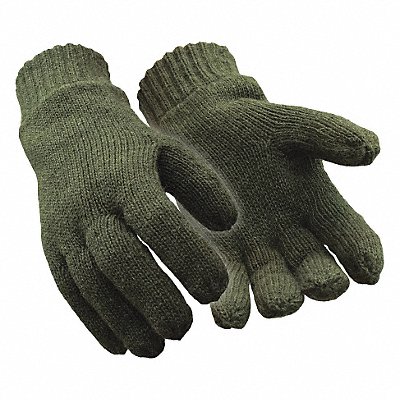 Knit Gloves L Green PR MPN:0321RGRNLAR