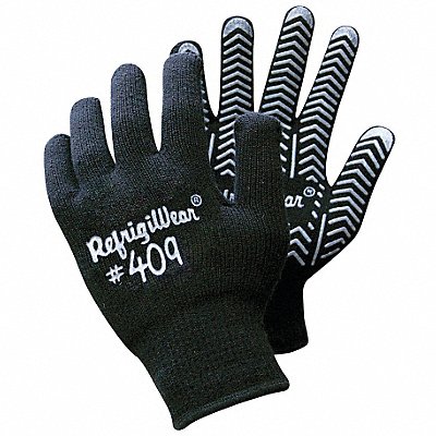 Cold Protection Gloves L Black PK12 MPN:0409RBLKLAR