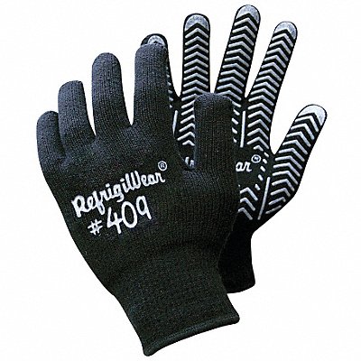 Cold Protection Gloves M Black PK12 MPN:0409RBLKMED