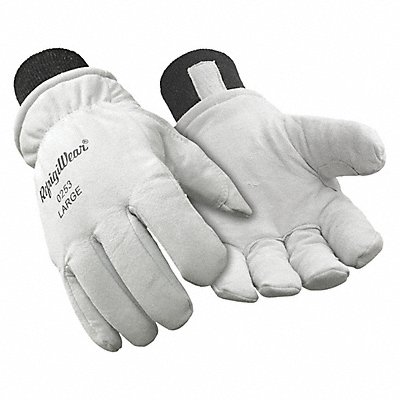 Leather Gloves White L PR MPN:0253RWHTLAR