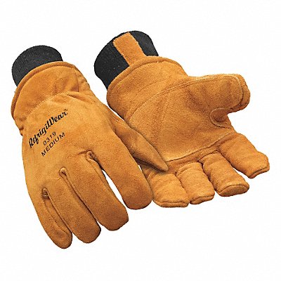 Leather Gloves Tan M PR MPN:0319RGLDMED