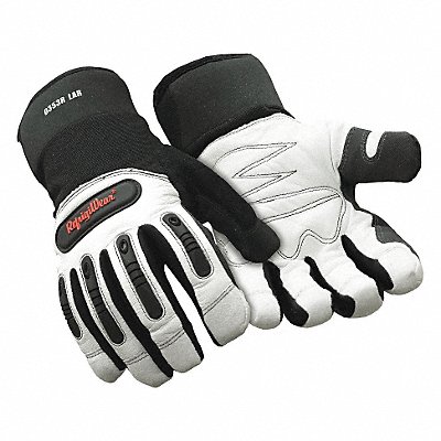 Leather Gloves White L PR MPN:0353RWHTLAR