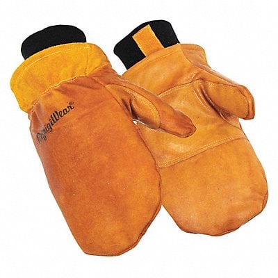 Leather Gloves Tan L PR MPN:D317RGLDLAR