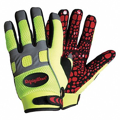 Mechanics Gloves L/9 8 3/4 in PR MPN:0379RHVLLAR