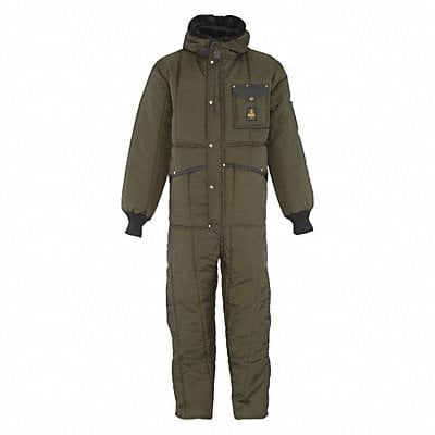 Coverall Suit With Hood Sage 5Xl MPN:0381RSAG5XL