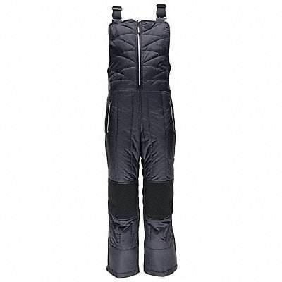 Women s Quilted Bib Overalls 2XL MPN:0425RBLK2XL