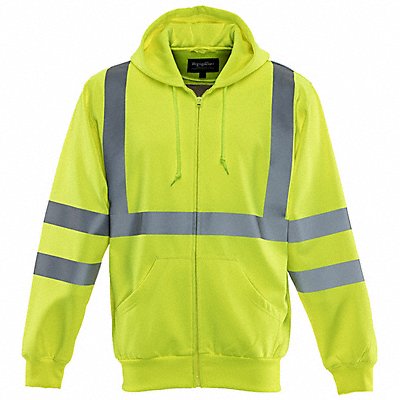 HiVis Hooded Sweatshirt Polyester 3XL MPN:0484RHVL3XLL2