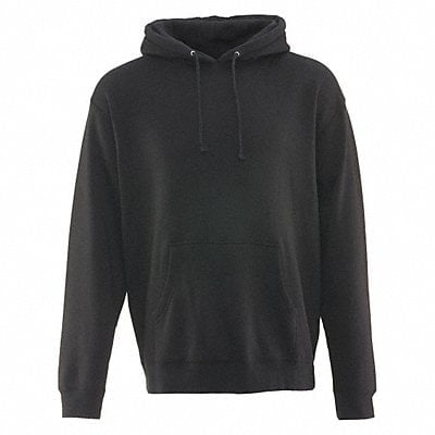 Sweatshirt Hoodie Black Large MPN:0486RBLKLAR