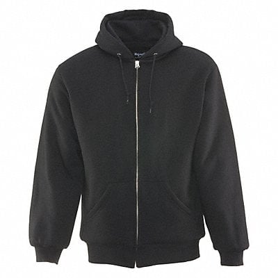 Sweatshirt Insulated Quilted Black M MPN:0488RBLKMED