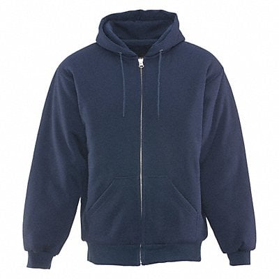 Sweatshirt Insulated Quilted Navy Medium MPN:0488RNAVMED