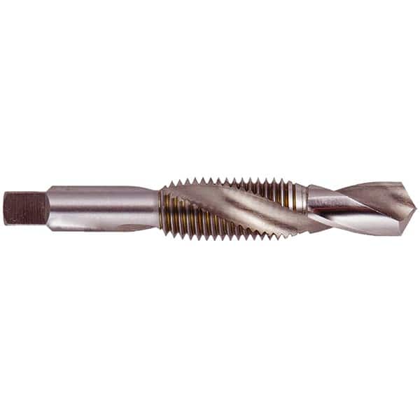 Combination Drill Tap: 3/4-14, 5 Flutes, High Speed Steel MPN:007560AS