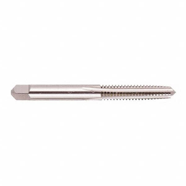 Straight Flute Tap: 1/4-20 UNC, 3 Flutes, Plug, 3B Class of Fit, High Speed Steel, Bright/Uncoated MPN:008322AS
