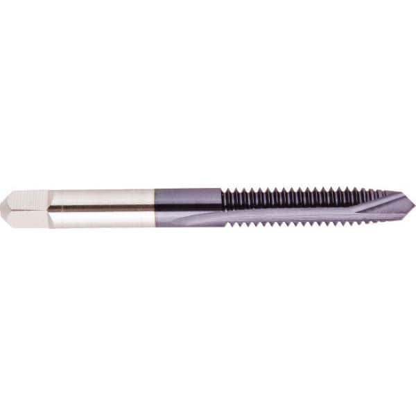 Spiral Point Tap: 1/2-13 UNF, 3 Flutes, Plug, 3B Class of Fit, High Speed Steel, AlTiN Coated MPN:008516AS88