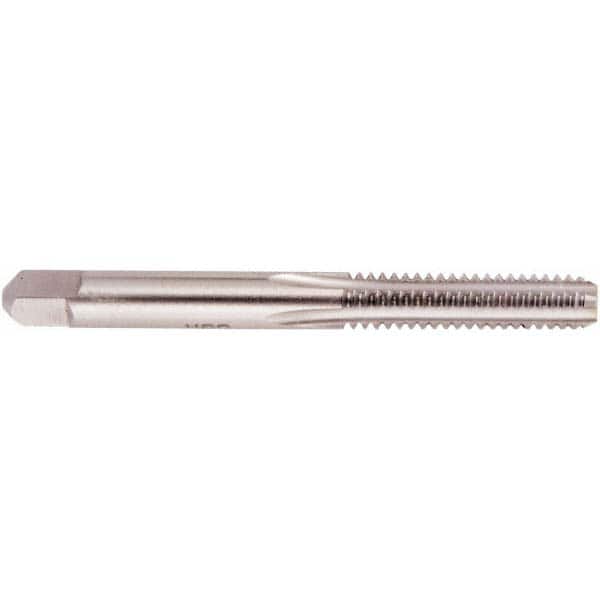 Straight Flutes Tap: 1/4-20, UNC, 4 Flutes, Bottoming, 3B, High Speed Steel, Bright/Uncoated MPN:017112AS